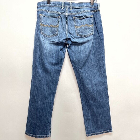 Lucky Brand Women's Jeans Pants 10 / 30 Sweet N Crop Blue Cropped - Picture 4 of 8